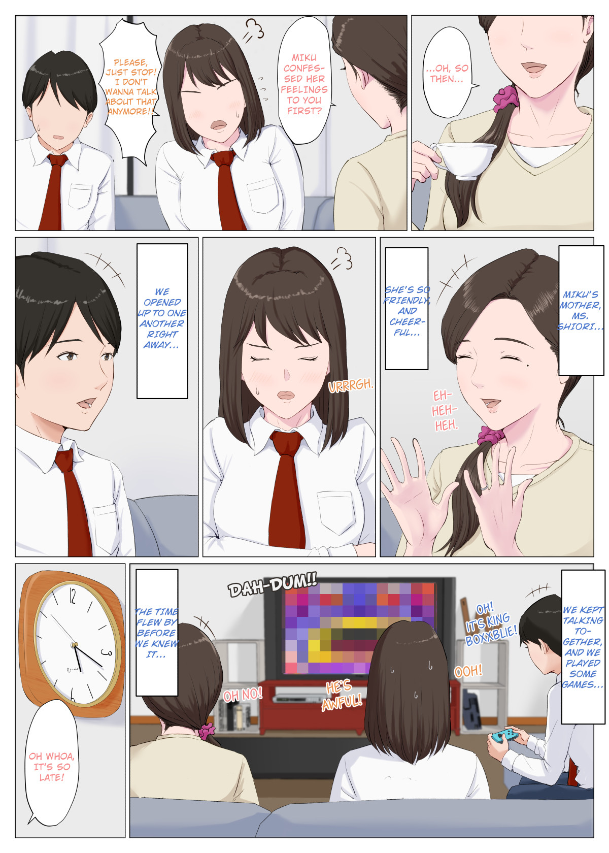 Hentai Manga Comic-A Motherly Woman -First Part--Read-4